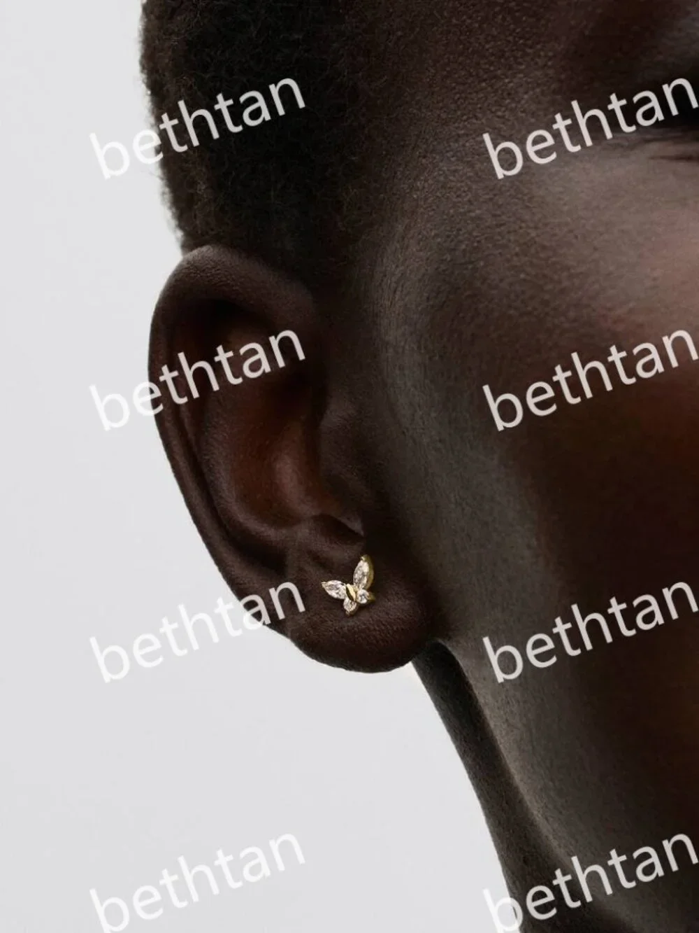 Butterfly Stud Earrings